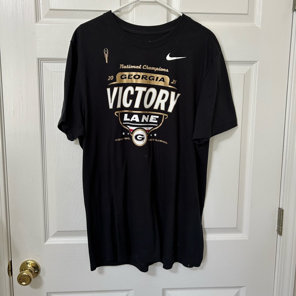🏈 Nike Georgia Bulldog National Championship Shirt